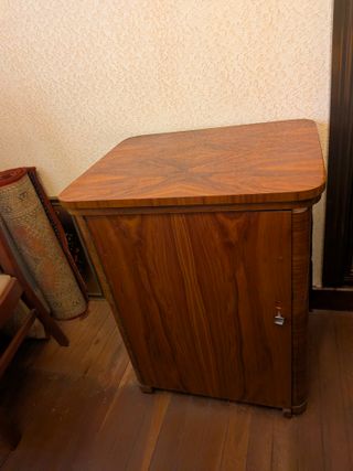Mueble Máquina Coser Alfa Madera