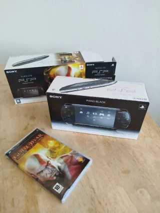 Como nueva Psp Slim edición God of war Chains of O