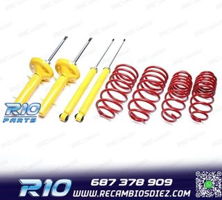 KIT SUSPENSIÓN DEPORTIVA PARA VOLKSWAGEN