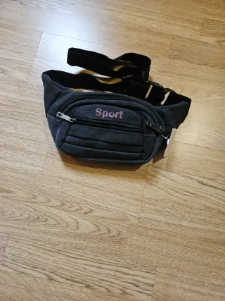 Riñonera negra Sport