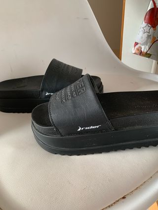 Chanclas Rider Negras