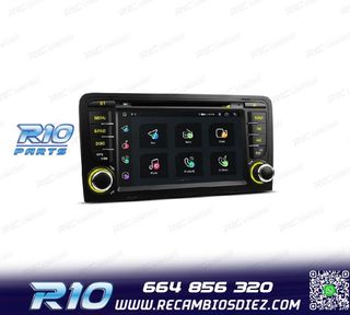RADIO GPS ANDROID 12 AUDI A3 8P 8PA S3 RS3 03-12