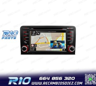 RADIO GPS ANDROID 12 AUDI A3 8P 8PA S3 RS3 03-12