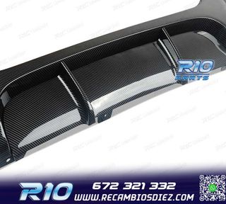 DIFUSOR BMW E90 E91 LOOK M PERFORMANCE CARBONO O---O