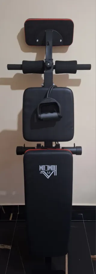 Banco de musculación plegable