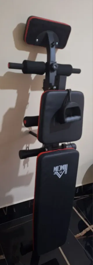 Banco de musculación plegable