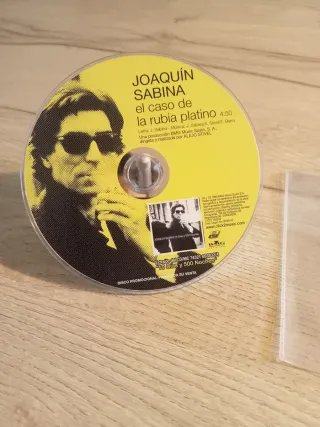 CD Joaquín Sabina - El Caso de la Rubia Platino