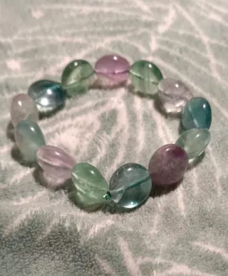 Pulsera de Fluorita Natural