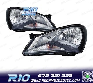 FAROS PARA SEAT MII 11- FONDO NEGRO