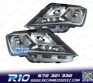 FAROS PARA SEAT TOLEDO IV 12-16 FONDO NEGRO