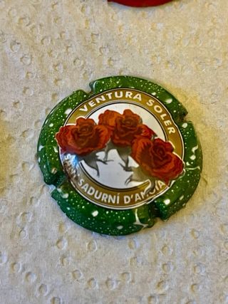 10 Chapas de Cava Variadas