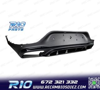 DIFUSOR MERCEDES GLC C253 COUPE AMG 20- LOOK GLC63 NEGRO