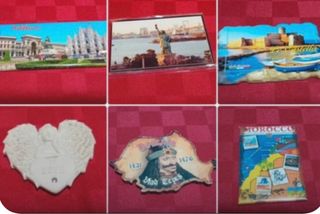 Calamite souvenir città miste