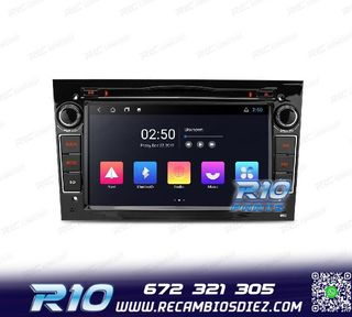 RADIO GPS ANDROID 11 PARA OPEL ASTRA H VIVARO ZAFIRA VECTRA