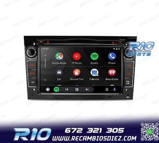 RADIO GPS ANDROID 11 PARA OPEL ASTRA H VIVARO ZAFIRA VECTRA