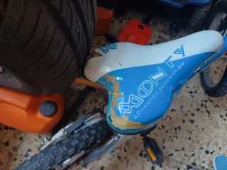 Bici Monty 18 Azul y Blanca