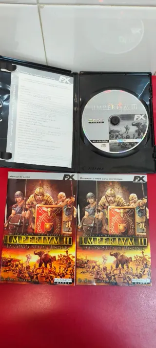 Imperium I y II juego PC Game-CD ROM