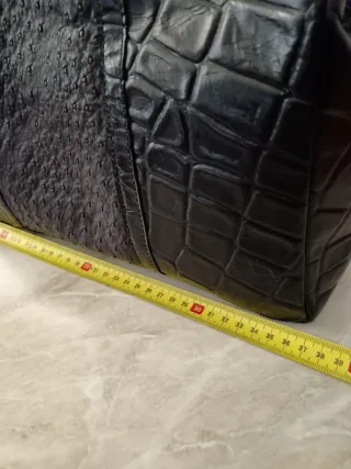 Borsa Brocca Vera Pelle Made in Italy