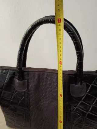 Borsa Brocca Vera Pelle Made in Italy