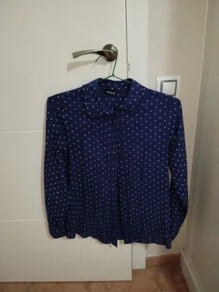 Blusa Kookai azul con estrellas