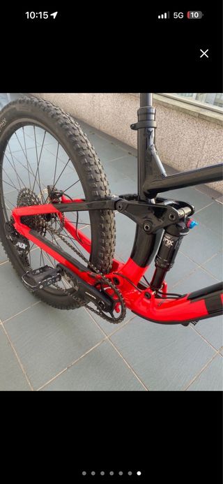 Trek fuel ex 7 Roja y Negra