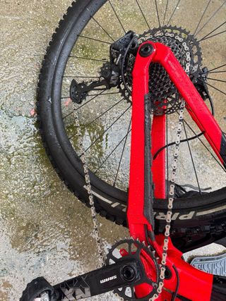 Trek fuel ex 7 Roja y Negra