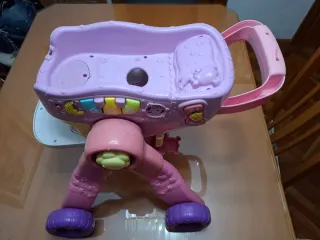 Carrito musical 3 en 1: Carrito, cuna y trona