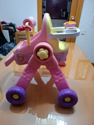 Carrito musical 3 en 1: Carrito, cuna y trona