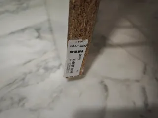 2 Estanterías Pared Ikea Metal Blanco.