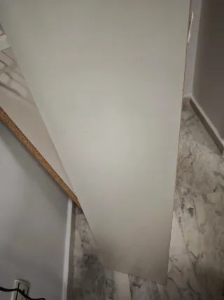 2 Estanterías Pared Ikea Metal Blanco.