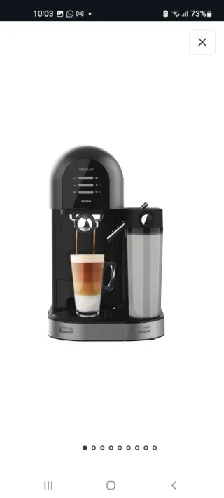 CAFETERA CECOTEC CUMBIA POWER INSTANT CCINO