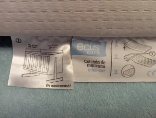 Colchón mini-cuna Ecus Care