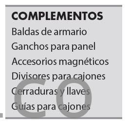 Conjunto Taller 6 Módulos S/Acero Inox Alyco 199014