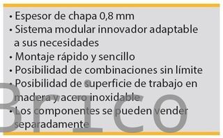 Conjunto Taller 6 Módulos S/Madera Alyco 199013