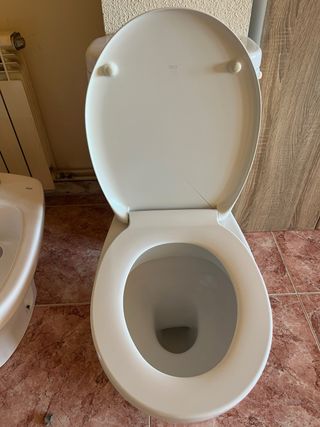 Conjunto baño: lavabo, bidé, inodoro, armario