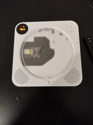 Reproductor CD Radio Bluetooth Aux Blanco