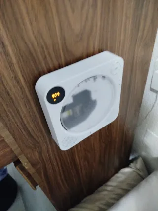 Reproductor CD Radio Bluetooth Aux Blanco