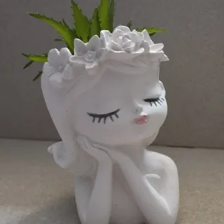 Set 2 stampi silicone vasi