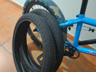 Bicicleta BMX Profesional Azul