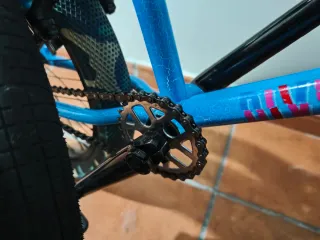 Bicicleta BMX Profesional Azul