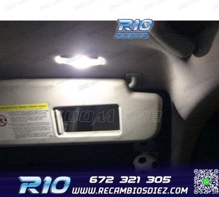 KIT 10 BOMBILLAS LED INTERIOR ACCESORIOS DE ASIENTO PARA SEA