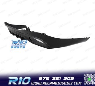 DIFUSOR MERCEDES W206 AMG 21- LOOK C43 + COLAS ESCAPE NEGRO