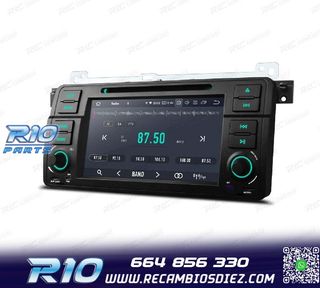 RADIO GPS ANDROID 14 BMW E46 4GB RAM 64GB ROM DVD