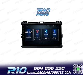 RADIO GPS ANDROID 12 PARA TOYOTA LAND CRUISER 02-09
