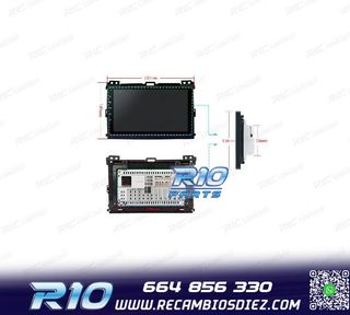 RADIO GPS ANDROID 12 PARA TOYOTA LAND CRUISER 02-09