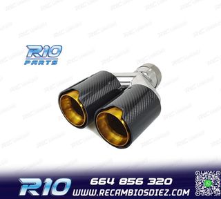 COLA ESCAPE DCH BMW LOOK M PERFORMANCE DORADO CARBONO