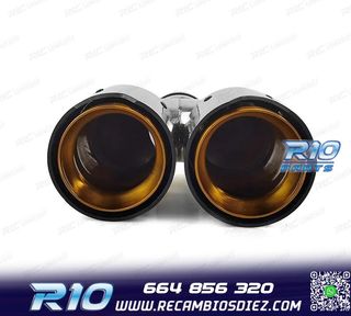 COLA ESCAPE DCH BMW LOOK M PERFORMANCE DORADO CARBONO