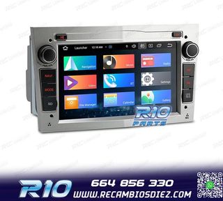 RADIO GPS ANDROID 11 PARA OPEL ASTRA H VIVARO ZAFIRA VECTRA