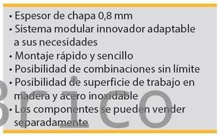 Conjunto Taller 5 Módulos S/Madera Alyco