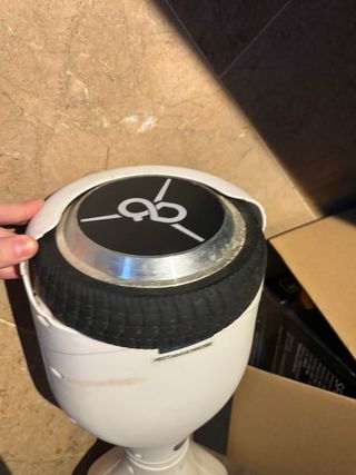 Hoverboard Skate Flash Blanco